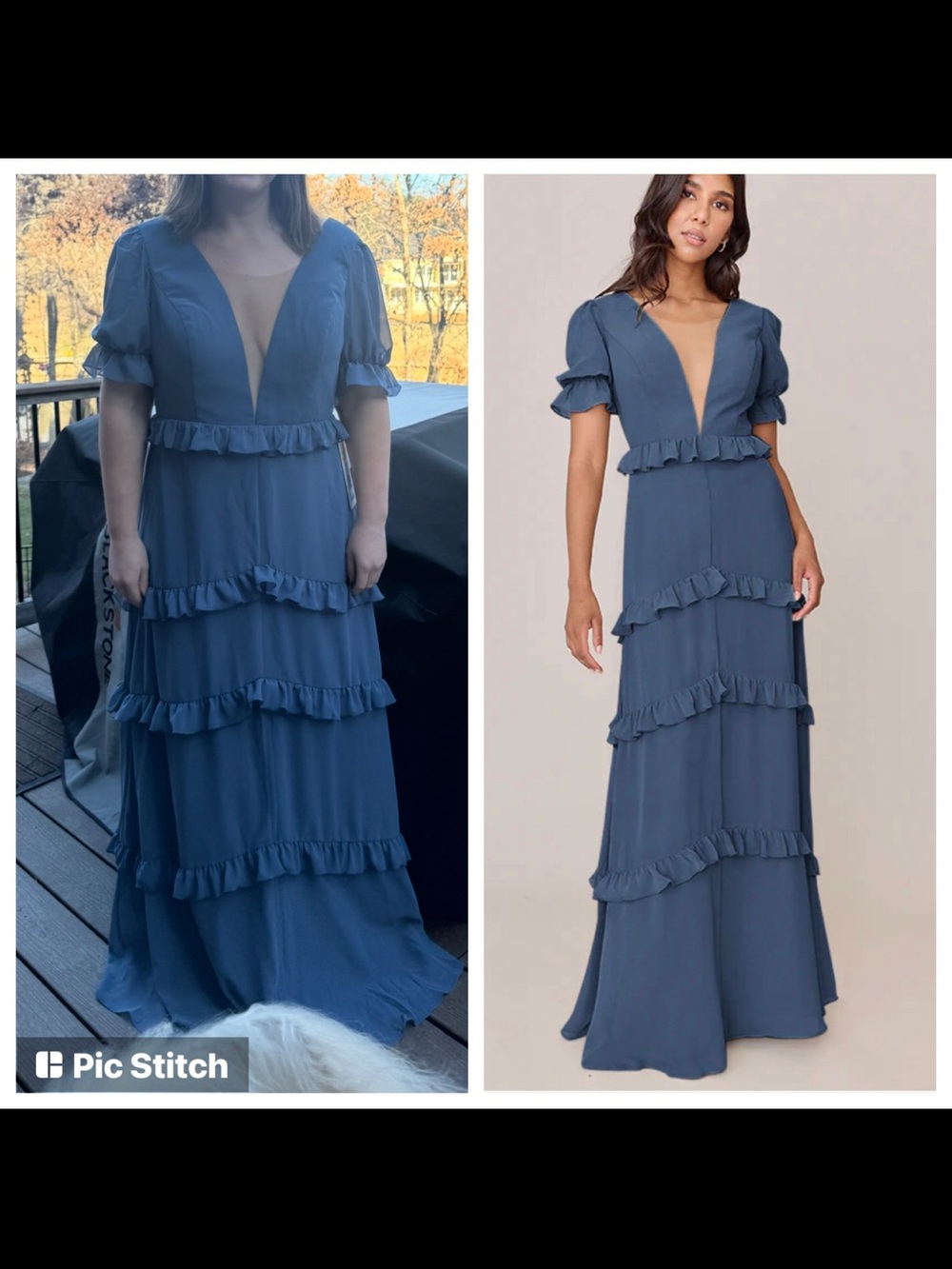 Revelry Harley Chiffon Dress size 14
